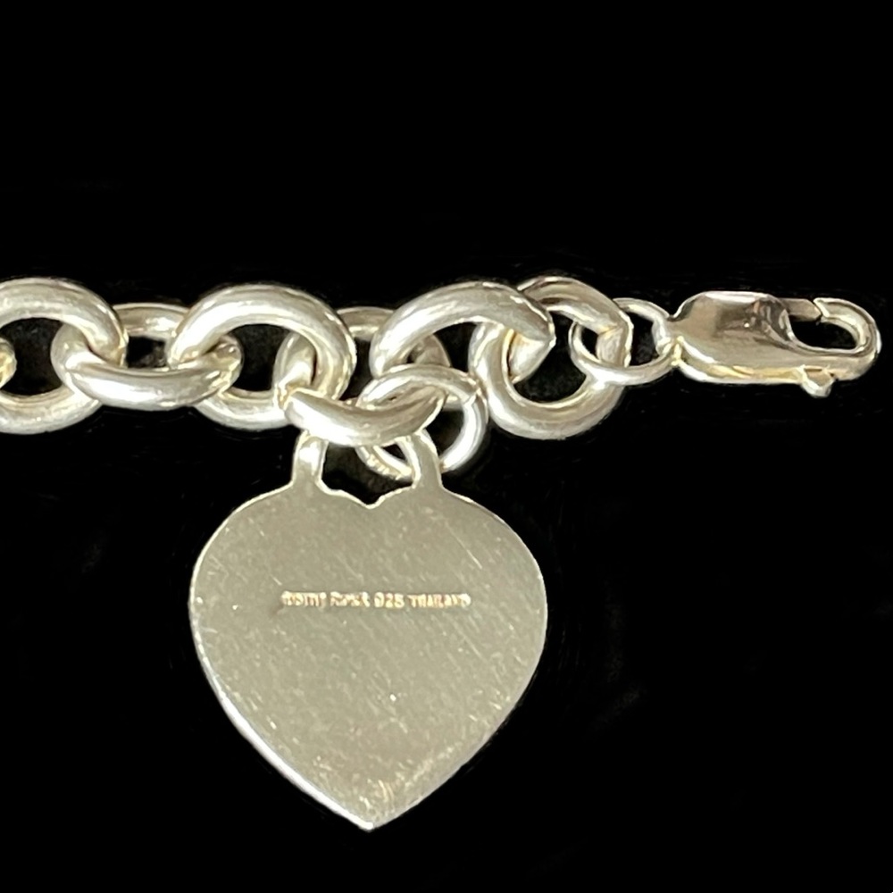 Judith Ripka Sterling Silver Bracelet with Heart Charm - Picture 3 of 10